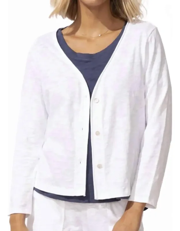 Cotton Slub Easy Jacket