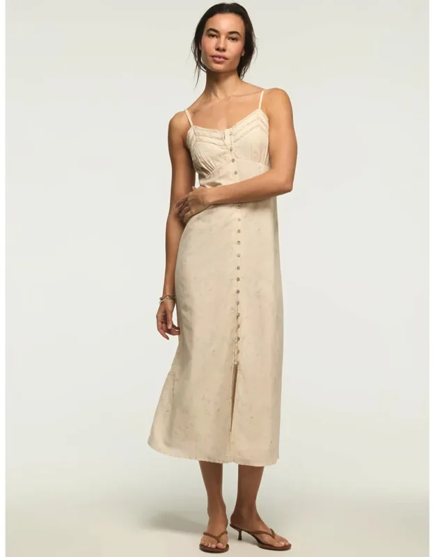 Festival Lace Trimmed Slip Dress