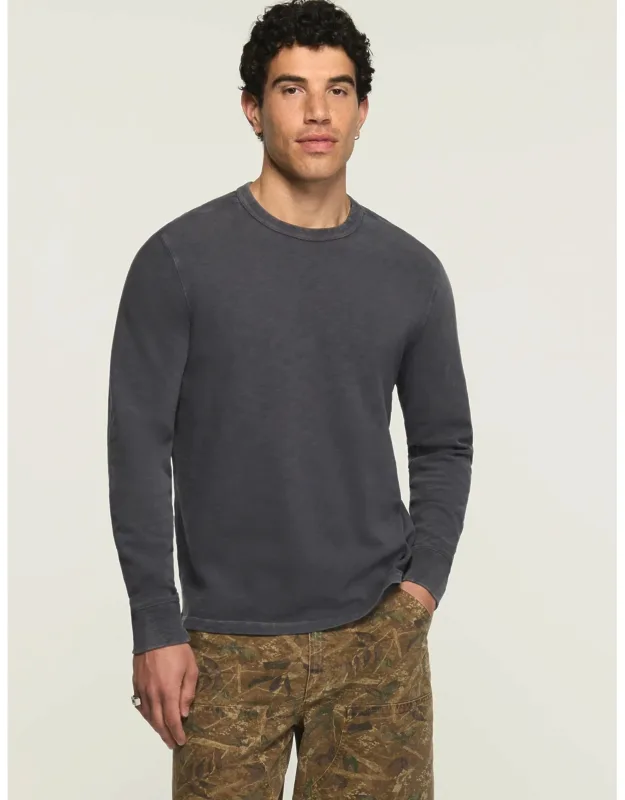 Weekend Jersey Long Sleeve Crew Neck Tee