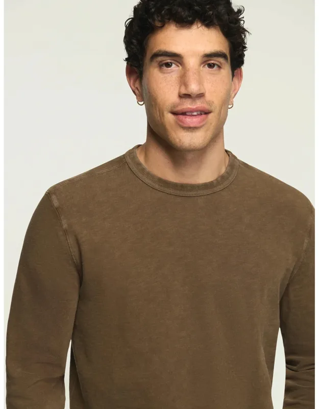 Weekend Jersey Long Sleeve Crew Neck Tee
