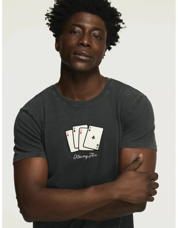 Kiss My Ace Cards Tee