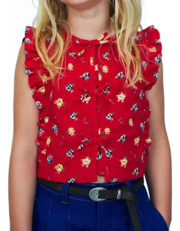 Amapola Sleeveless Cotton Top