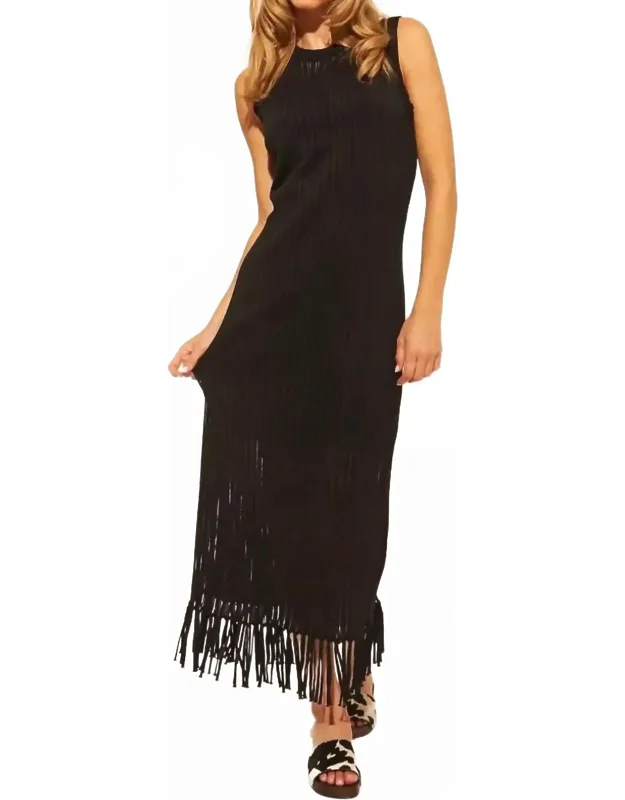 Alden Open-knit Dress