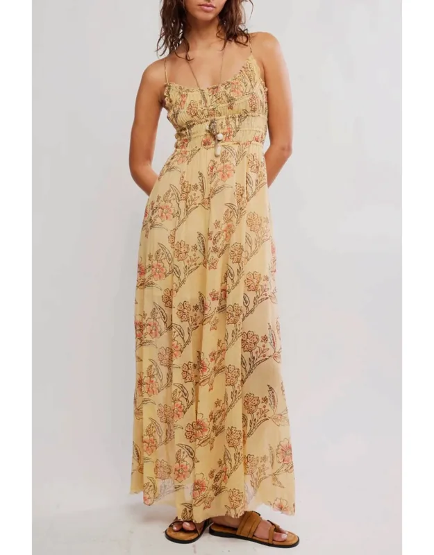 Ciella Printed Maxi Dress