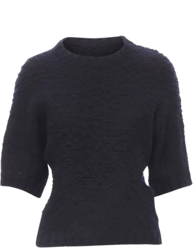 Boiled Wool Fluffy Sweater