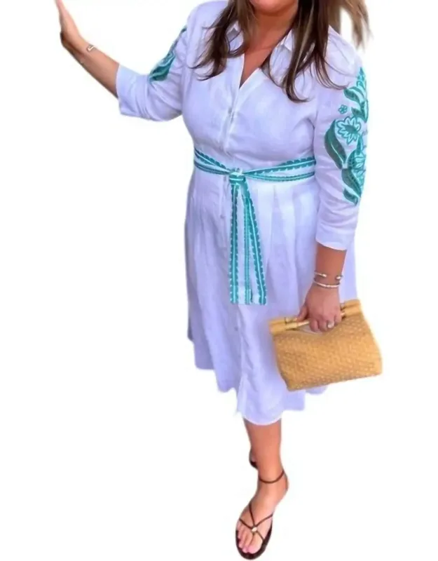Linen Shirtdress