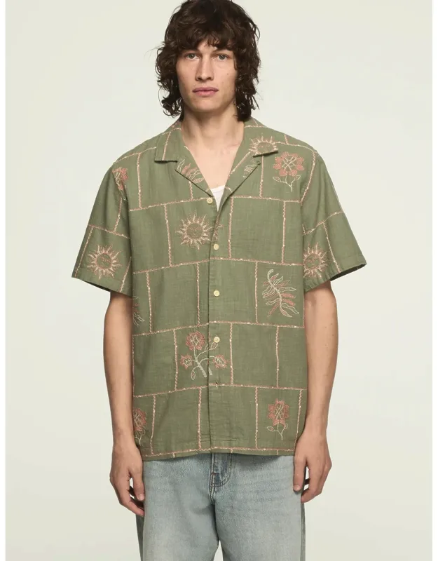 Novelty Camp Collar Shirt