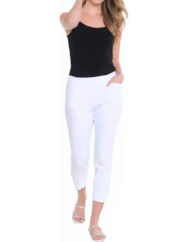 Pull On Crop Pants