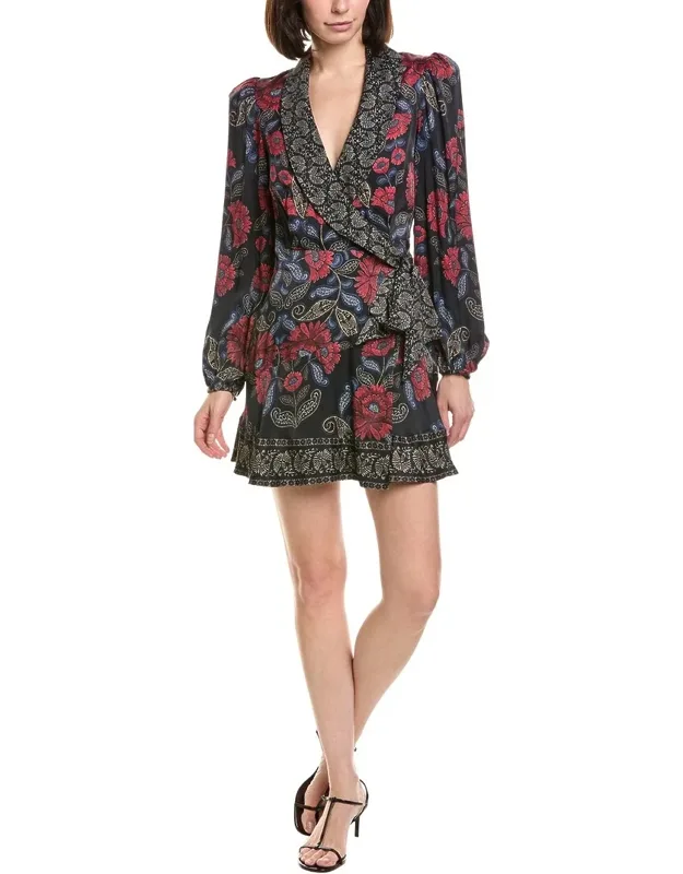 Wrap Mini Dress