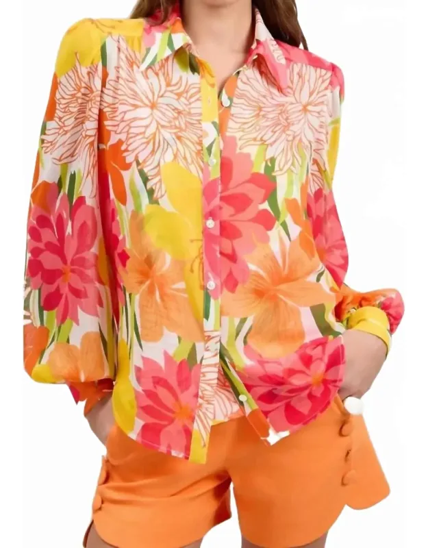 Monte Airy Button Down Shirt