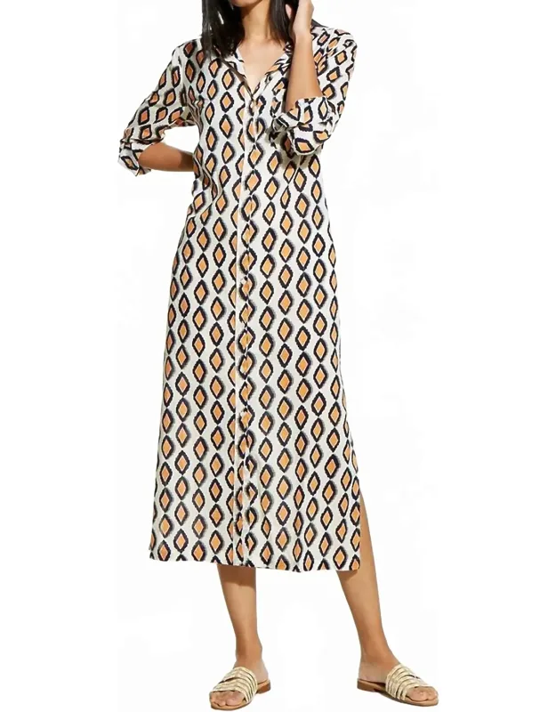 Button Front Dress