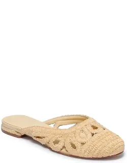 Raffia Mules