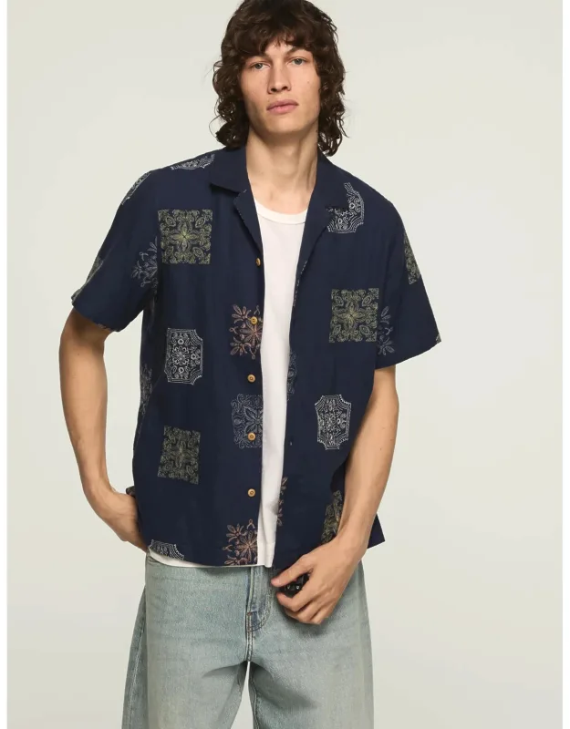 Novelty Camp Collar Shirt