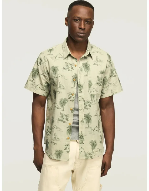 Short Sleeve Printed San Gabriel Shirt