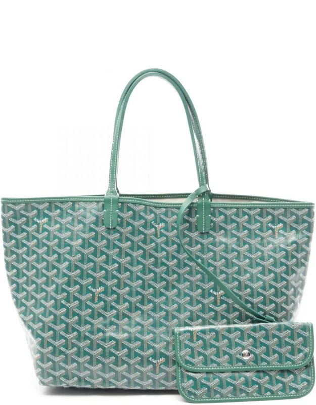 Coated Canvas Handbag Tote Bag (pre-owned)