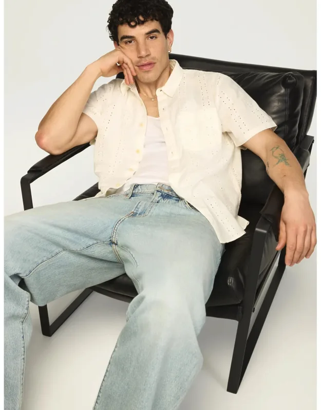 Novelty Eyelet San Gabriel Shirt