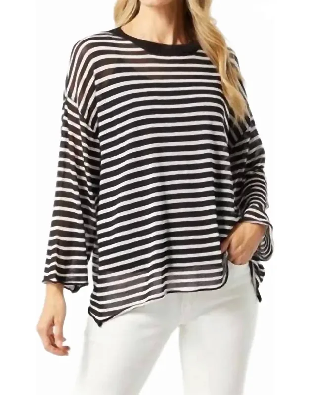 Arcana Striped Layering Sweater