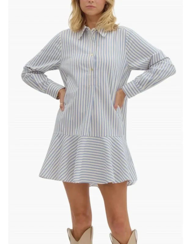 Drop Waist Mini Dress