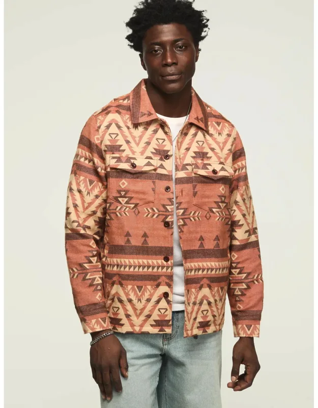 Jacquard Shirt Jacket