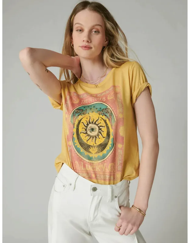 The Future Is Lucky Crew Tee