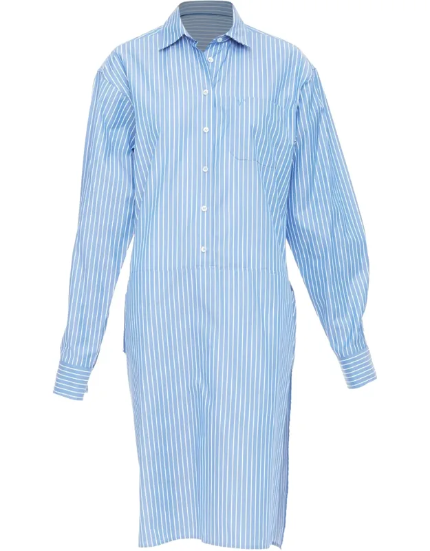 Asymmetric Shirt Dress