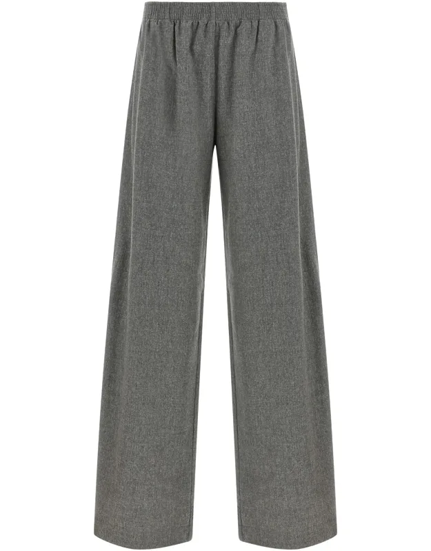 Virgin Wool Cargo Pants