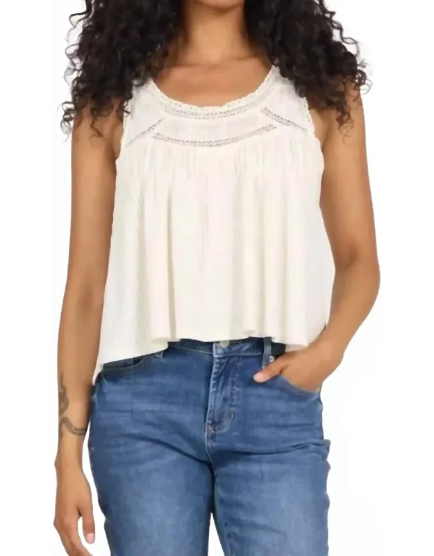 Lace Detail Top