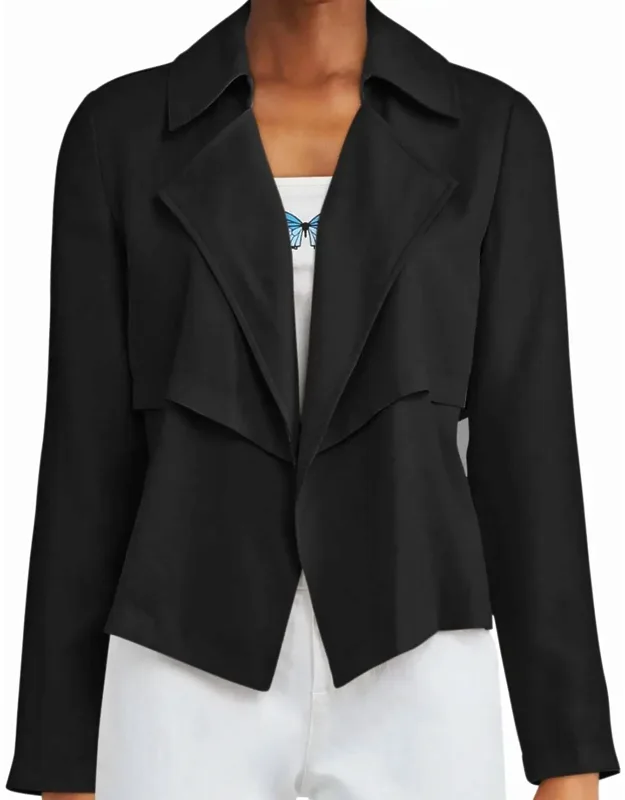 Open Front Trench Jacket