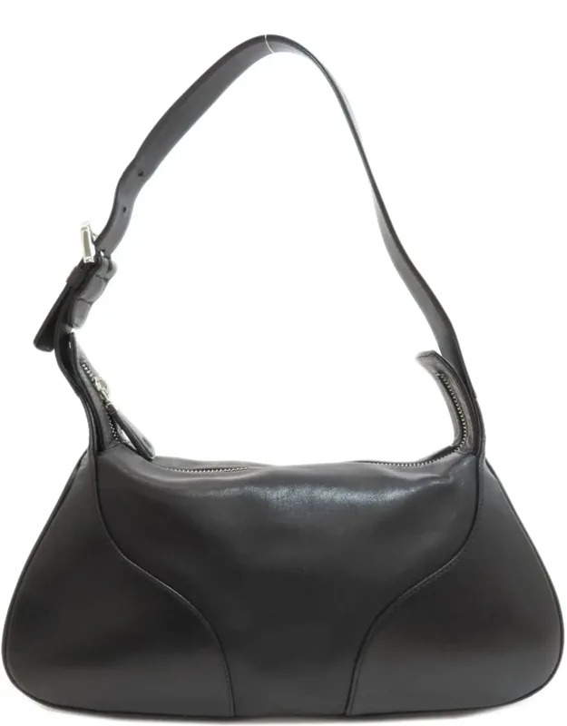 Shoulder Bag (pre-owned) - Leather, Dimensions - 12cm X 28cm X 10cm