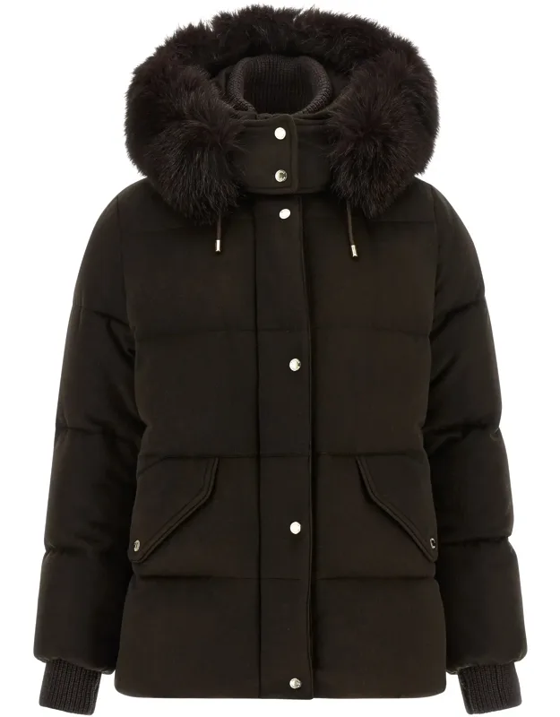 Wool Full-length Jacket