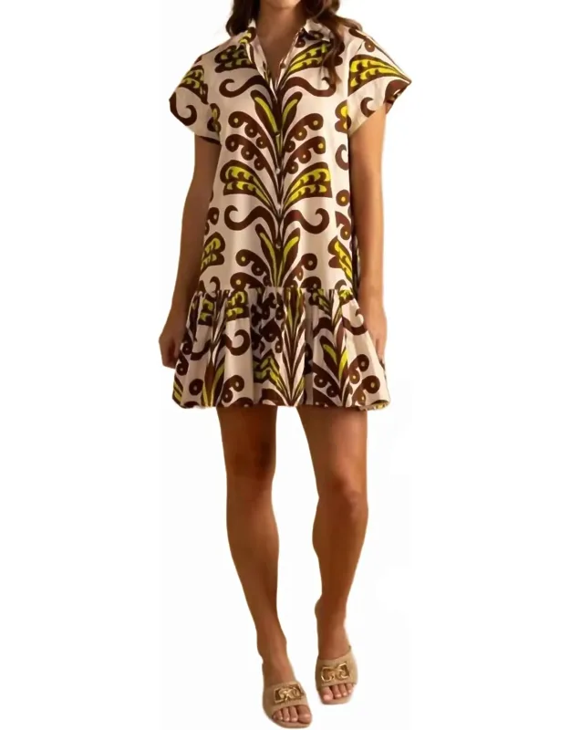 "jenny Mini Dress In / Lightweight Comfort, Easy Wear"