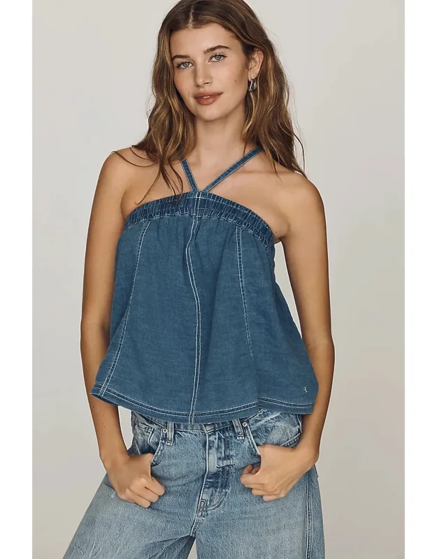 Cotton Halter Top
