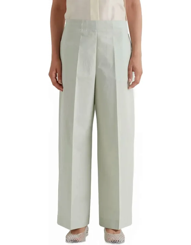Straight-leg Trousers