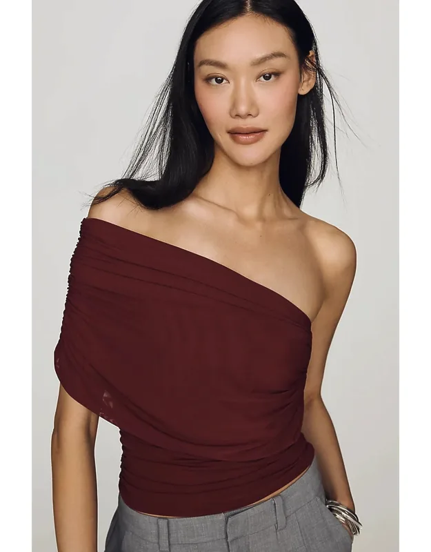One-shoulder Top