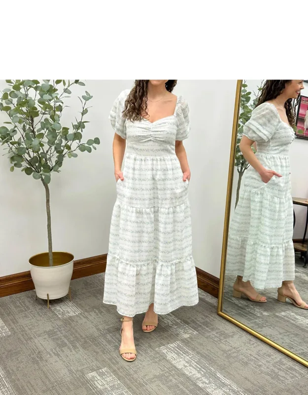 Floral Print Maxi Dress