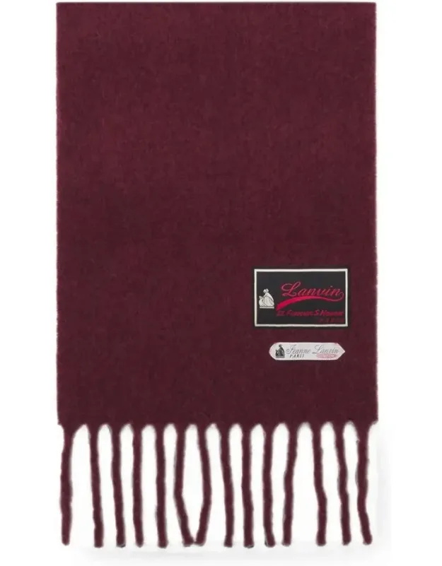 Fringed Silk-nylon Scarf