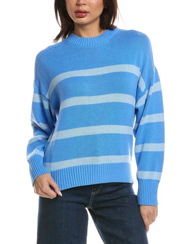 Sofia Stripe Crewneck Sweater