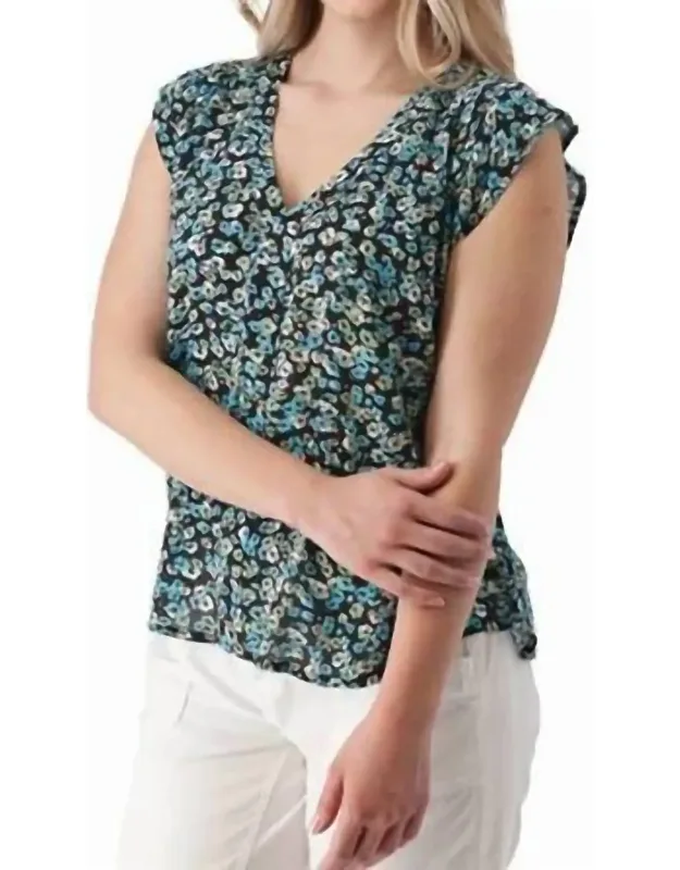 Floral Crepe Top