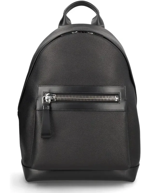 Textured Calf Leather Backpack