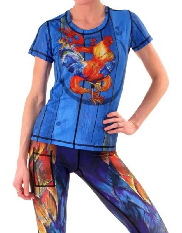 Fire Rooster Tech Shirt