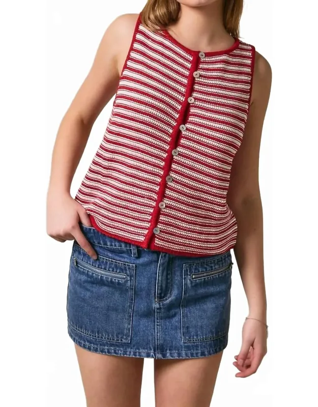 Meredith Sweater Top