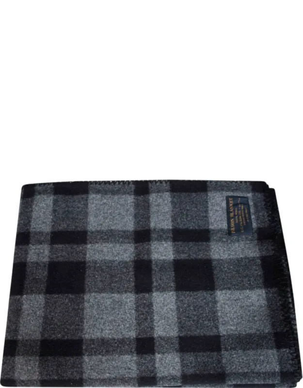 Checkered Wool Scarf