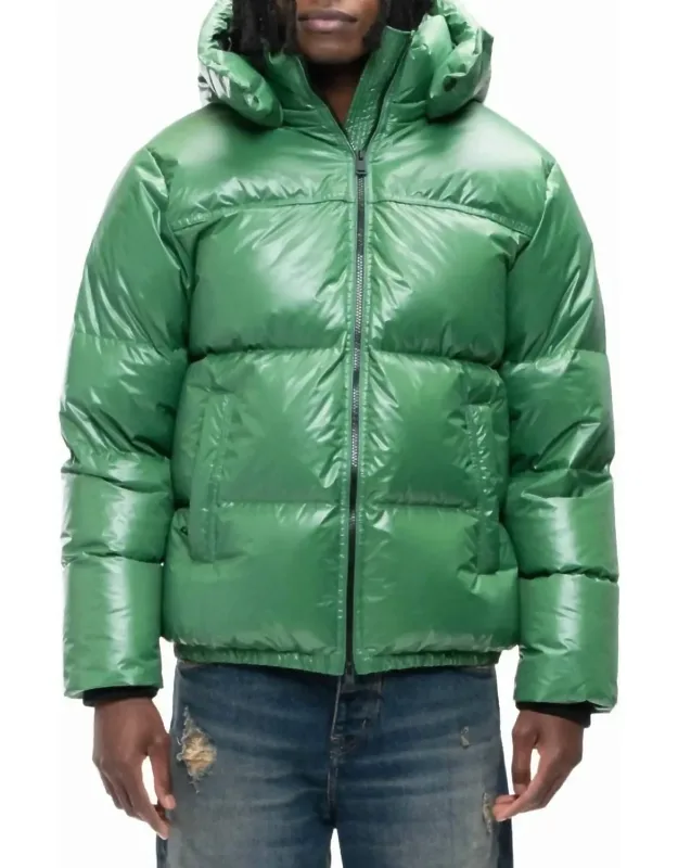 Nylon Down Puffer Jacket