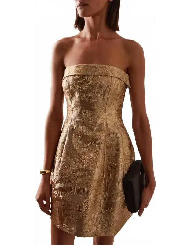 Bustier Mini Dress