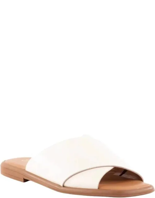 Upper Echelon Leather Slide Sandals