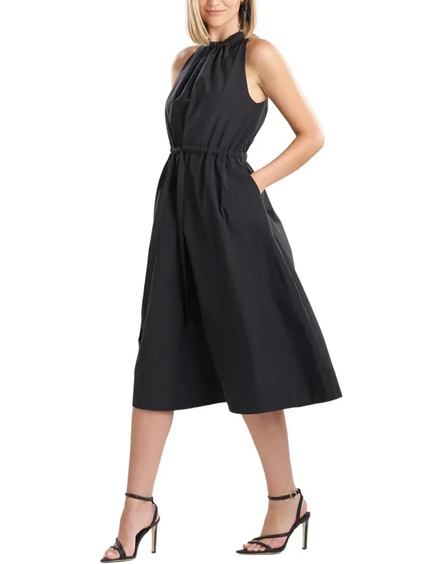 Techno Poplin Dress