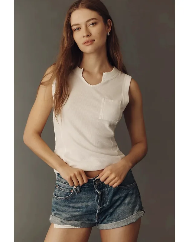 Seamed Muscle Tank