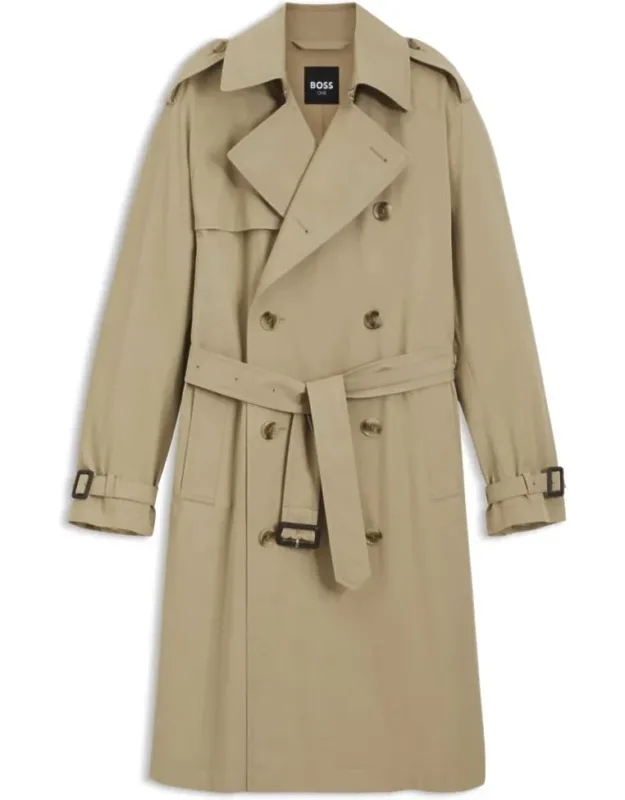Water-repellent Trench Coat