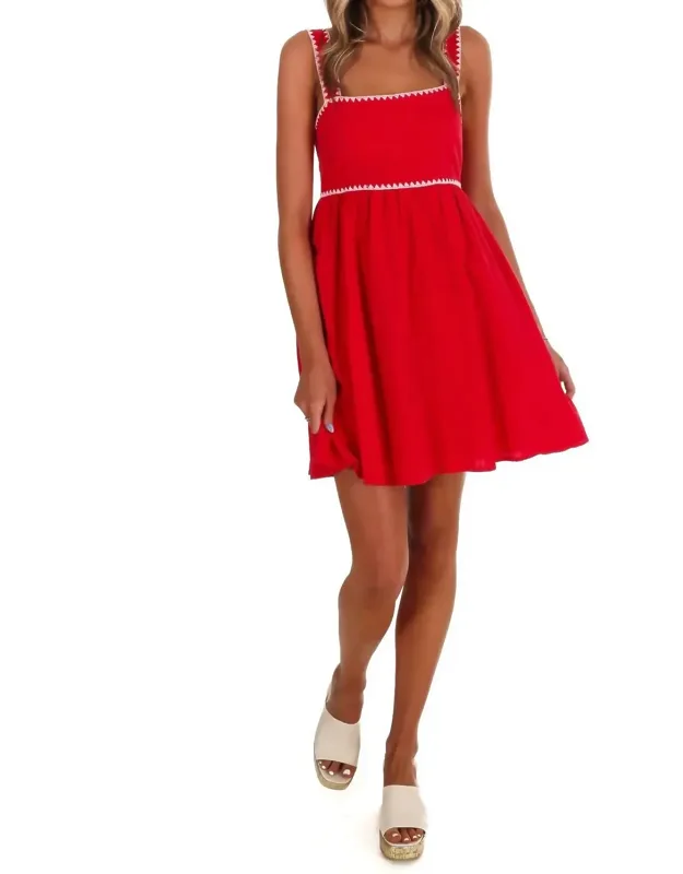 Low Tide Summer Mini Dress