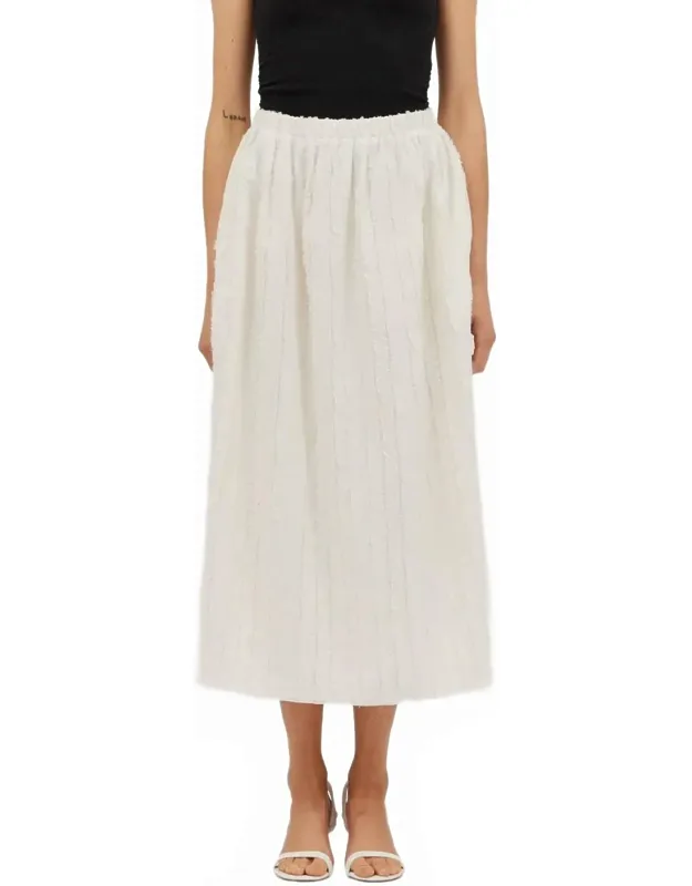 Jacquard Maxi Skirt